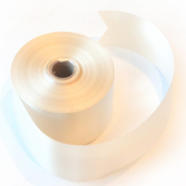 White #40 Ribbon – EasyRibbons.com